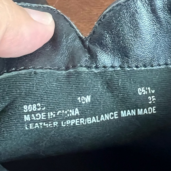 Clark Black Leather Boots - Picture 4 of 4